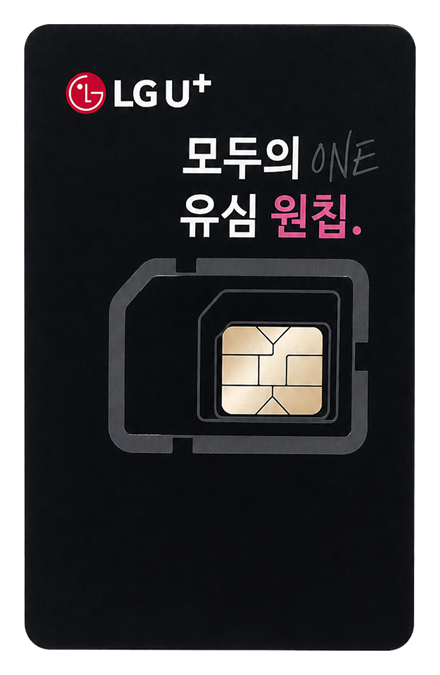 LG 모두의 유심 원칩 실제 패키지